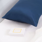 Pure Silk Pillow Case by Royal Comfort-Navy-1927503852635033602